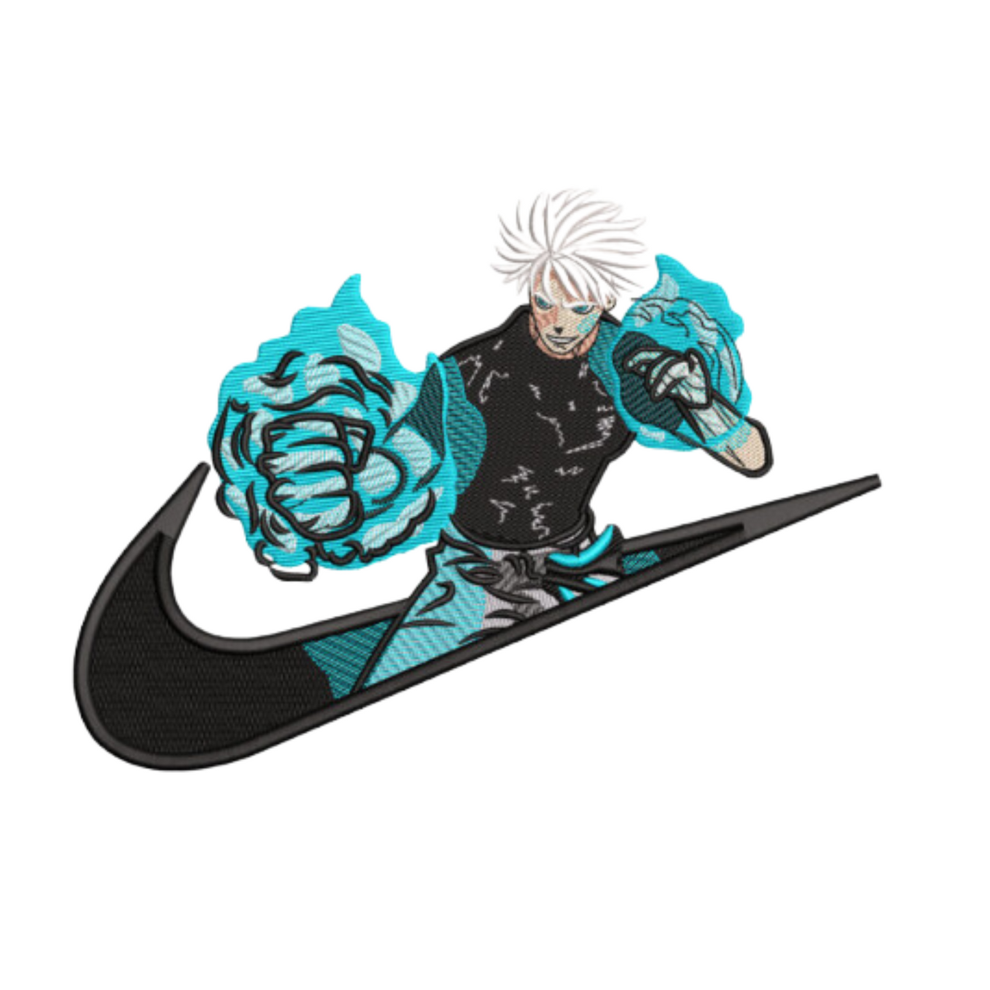 Gojo Custom - Jujutsu Kaisen - Broderie