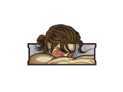 Eren Jager Custom - Attaque des titans - Broderie
