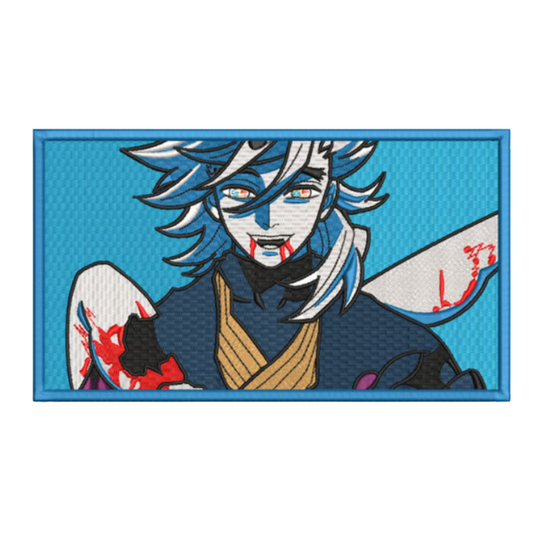 Douma custom - Demon Slayer - Broderie