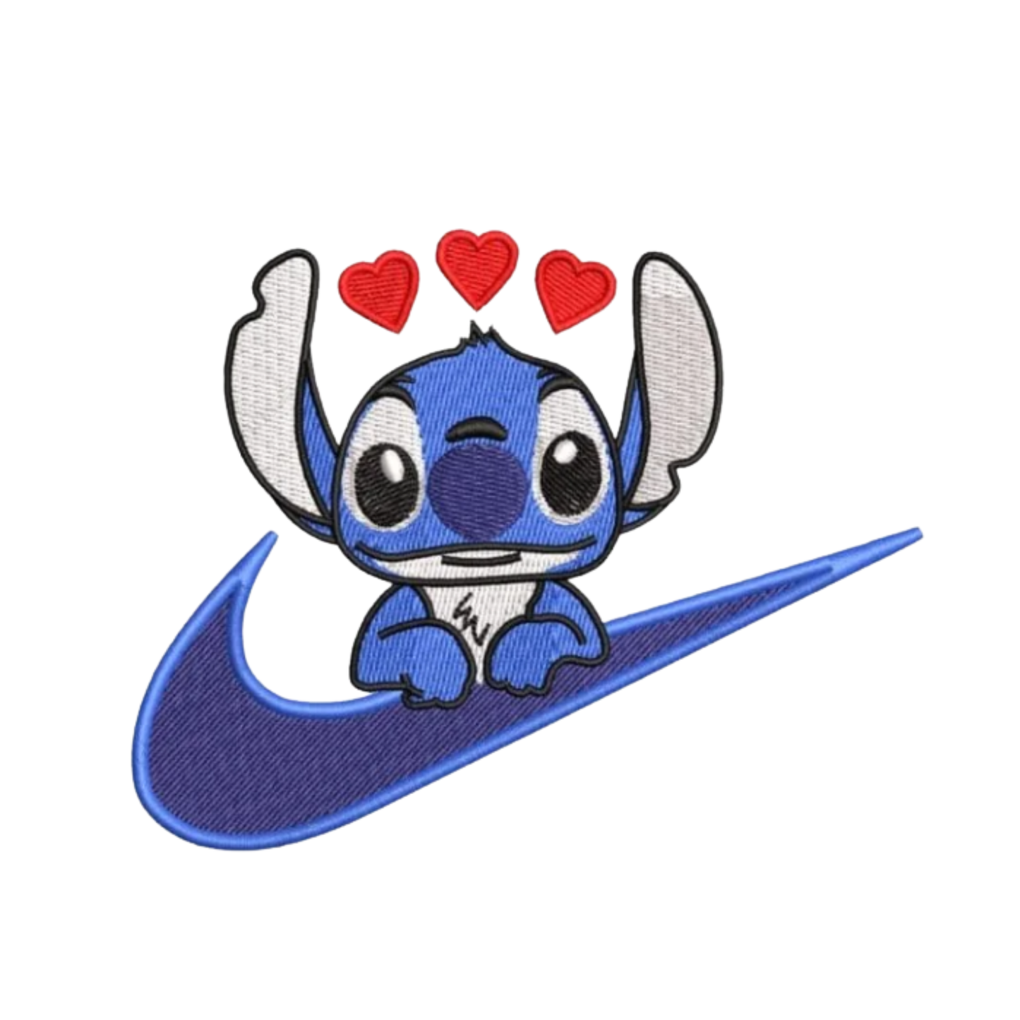 Stitch custom - Lilo et Stitch - Broderie