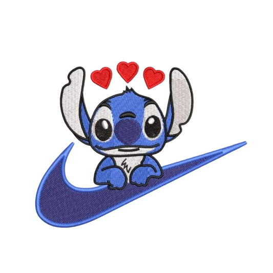 Stitch custom - Lilo et Stitch - Broderie