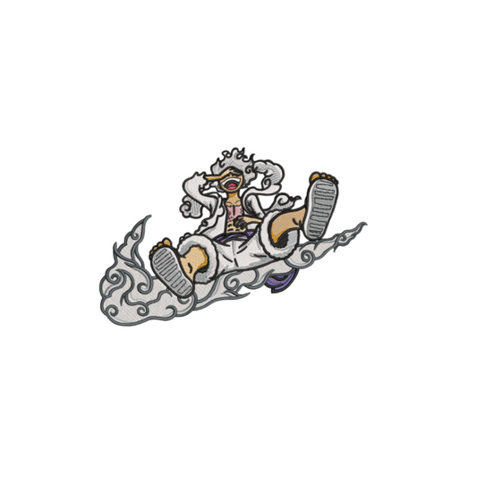 Luffy Gear Five Custom - One Piece - Broderie