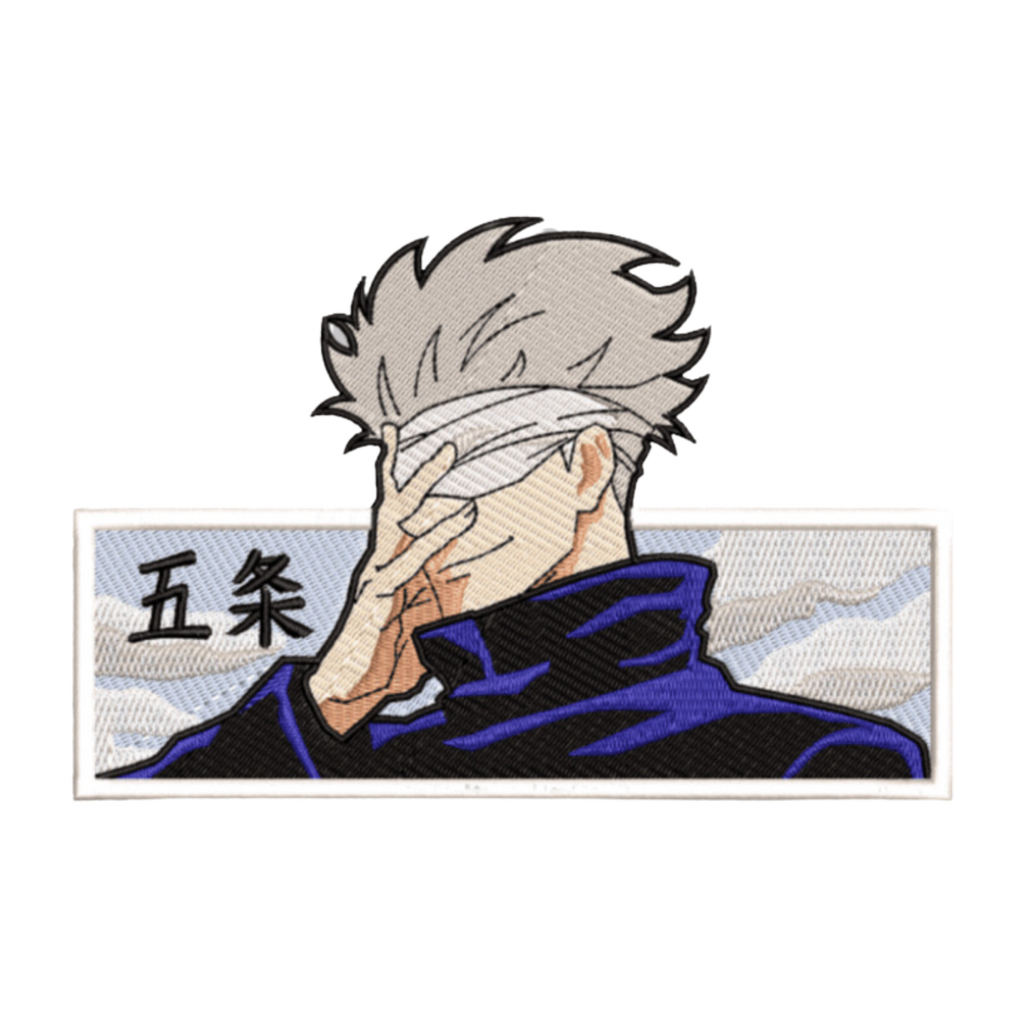 Gojo custom - Jujutsu Kaisen - Broderie