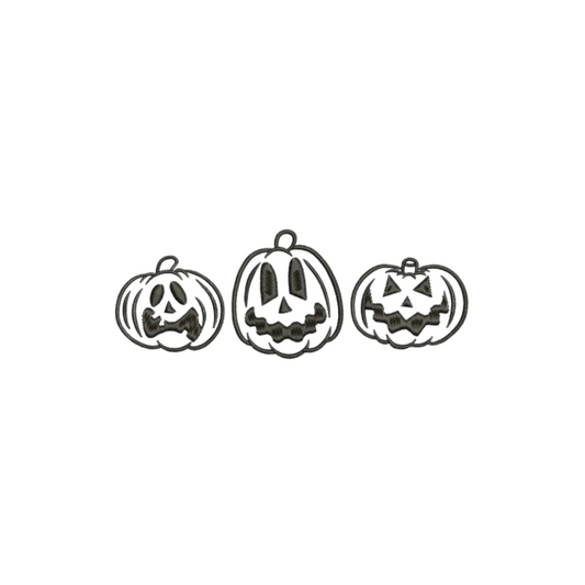 Citrouille Custom - Halloween - Broderie