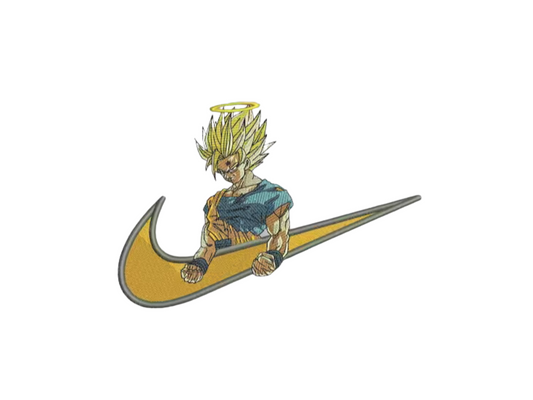 Goku Custom - Dragon Ball - Broderie