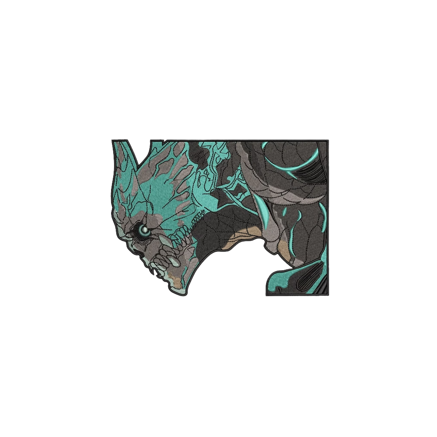 Kafka Hibino Custom - Kaiju n°8 - Broderie