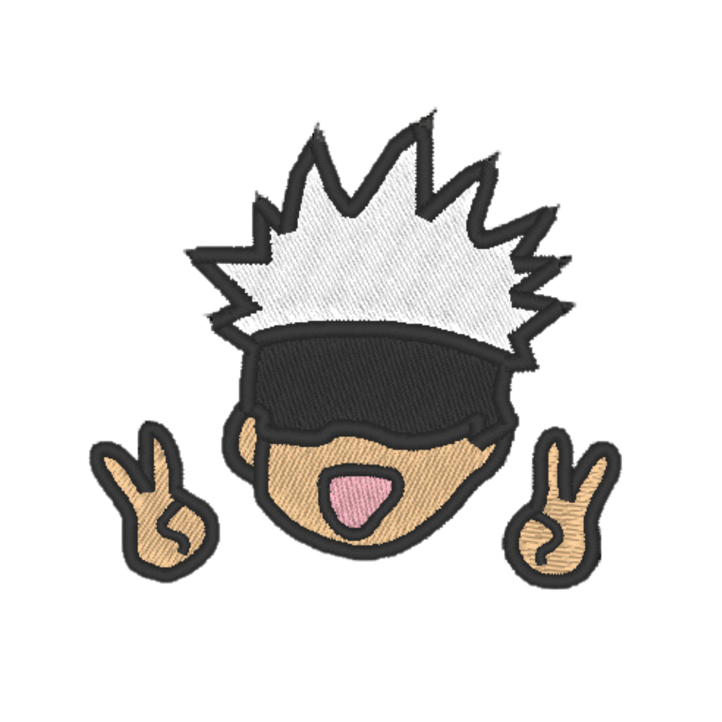 Gojo custom - Jujutsu Kaisen - Petite Broderie