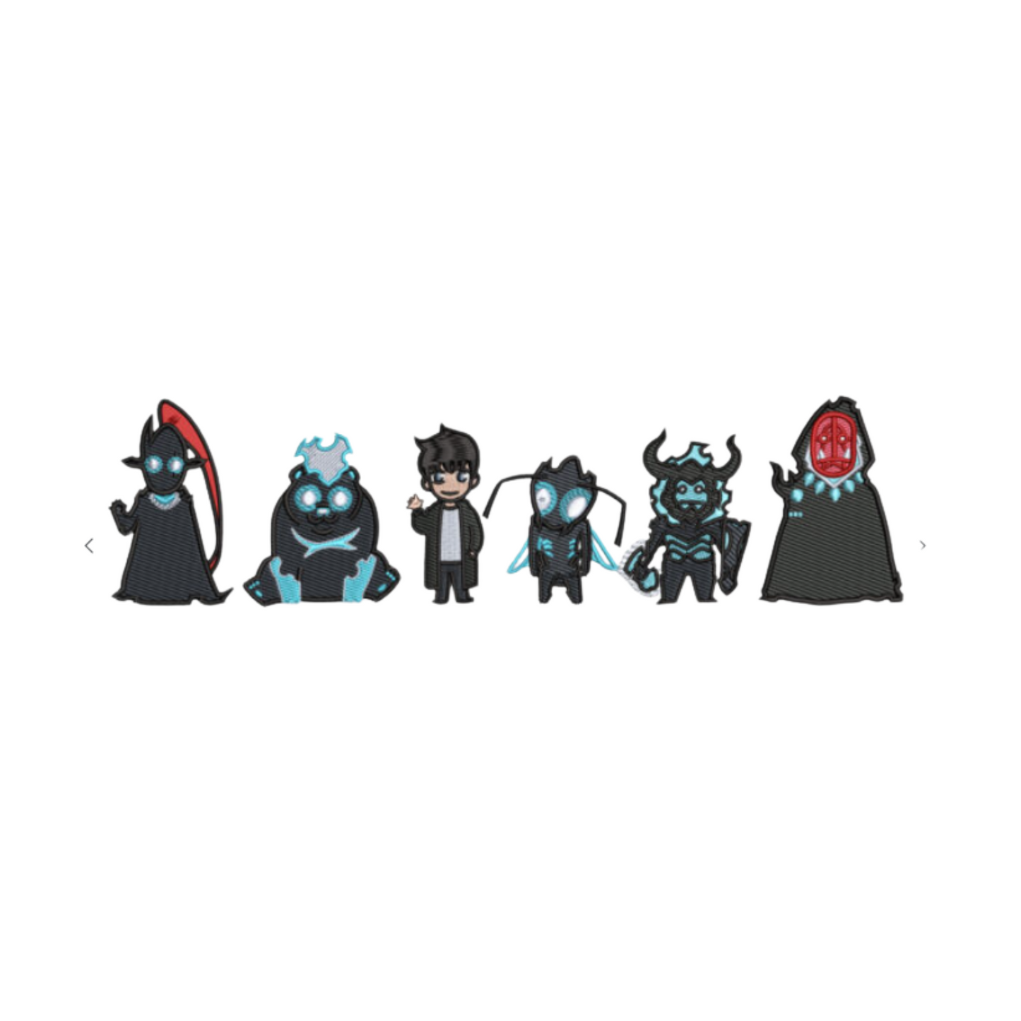 Jinwoo shadows - Solo Leveling - Broderie