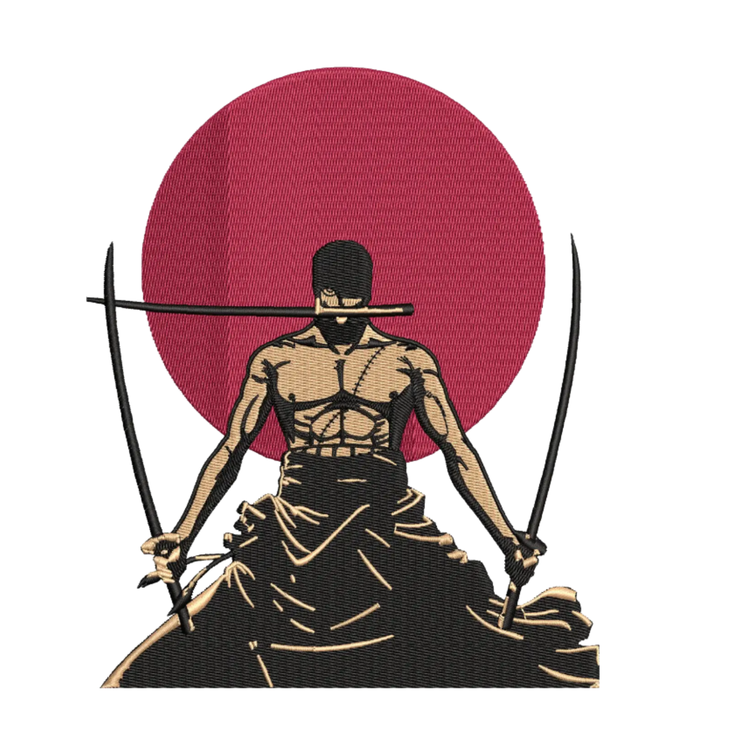 Roronoa Zoro Custom - One Piece - Broderie