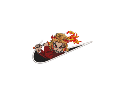 Rengoku Custom - Demon Slayer - Broderie