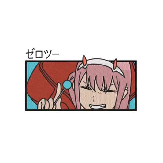 Zero Two Custom - Broderie