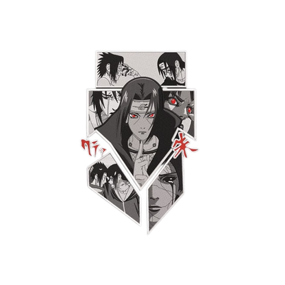 Itachi & Sasuke Custom - Naruto - Grande Broderie
