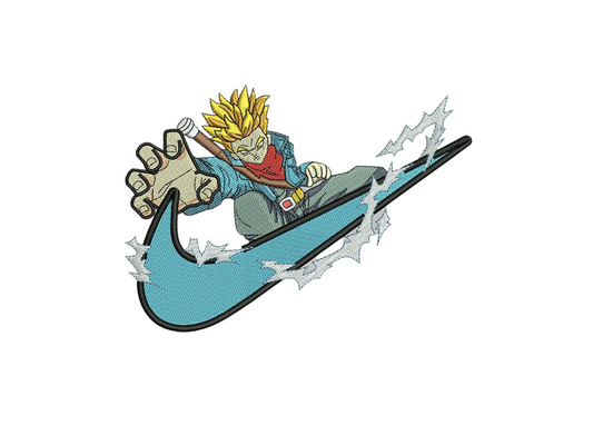 Trunk Custom - Dragon Ball - Broderie