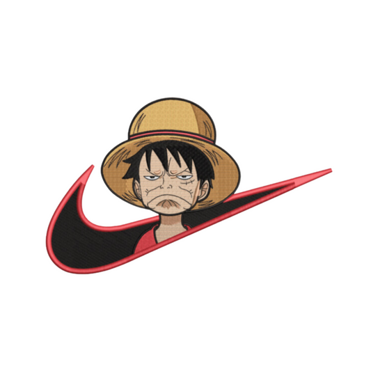 Luffy custom - One piece - Broderie