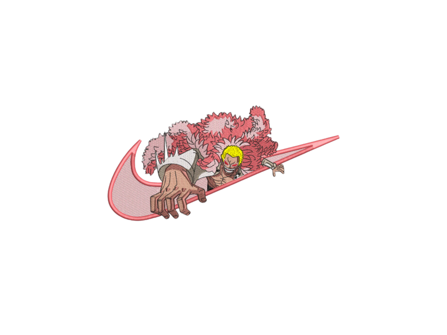 Doflamingo Custom - One Piece - Broderie
