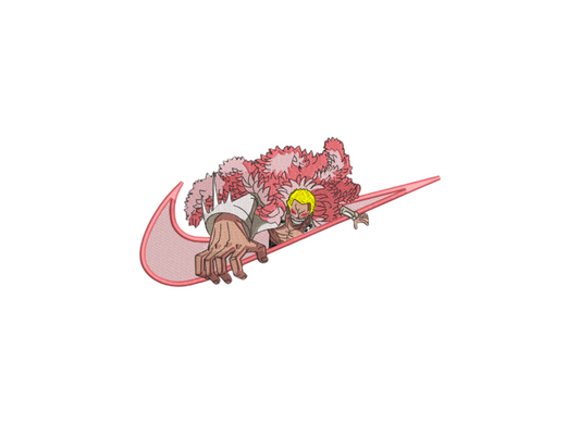 Doflamingo Custom - One Piece - Broderie