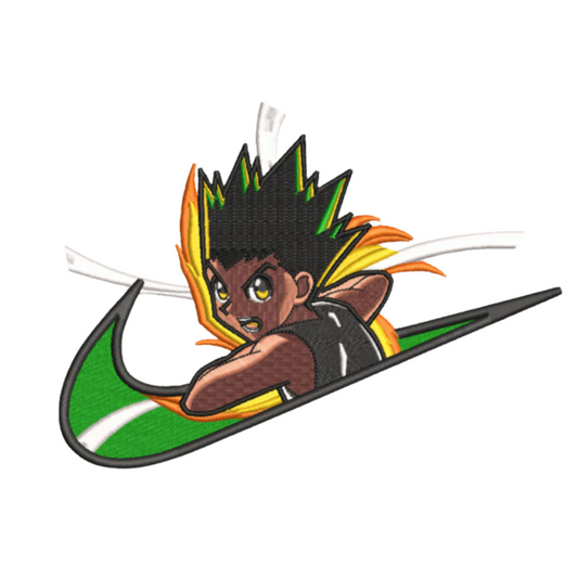 Gon custom - Hunter x hunter - Broderie