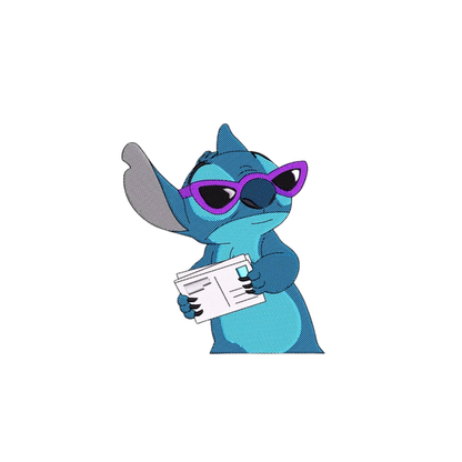 Stitch custom - Lilo et Stitch - Broderie