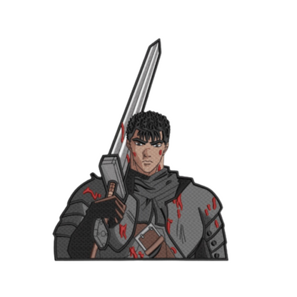 Guts custom - Berserk - Broderie