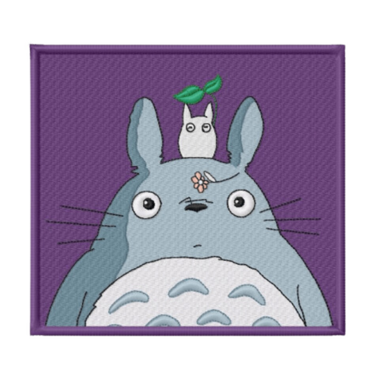 Totoro Custom - Mon Voisin Totoro - Broderie