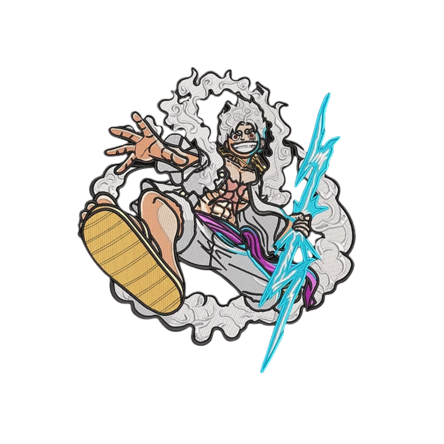 Monkey D. Luffy Custom - One Piece - Broderie