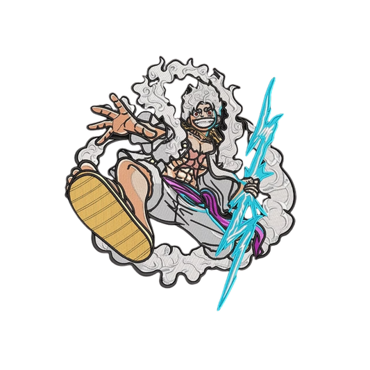 Monkey D. Luffy Custom - One Piece - Broderie