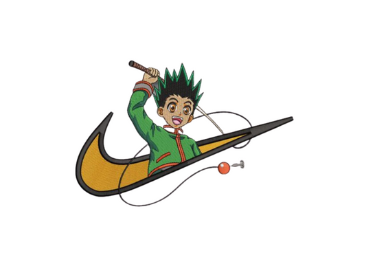 Gon Custom - Hunter x Hunter - Broderie