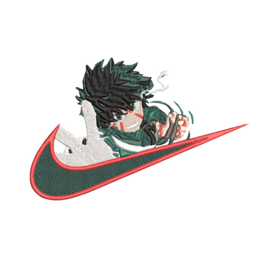 Izuku Deku Midoriya custom - My Hero Academia - Broderie