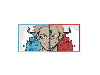 Yuji Itadori Custom - Jujutsu Kaisen - Broderie