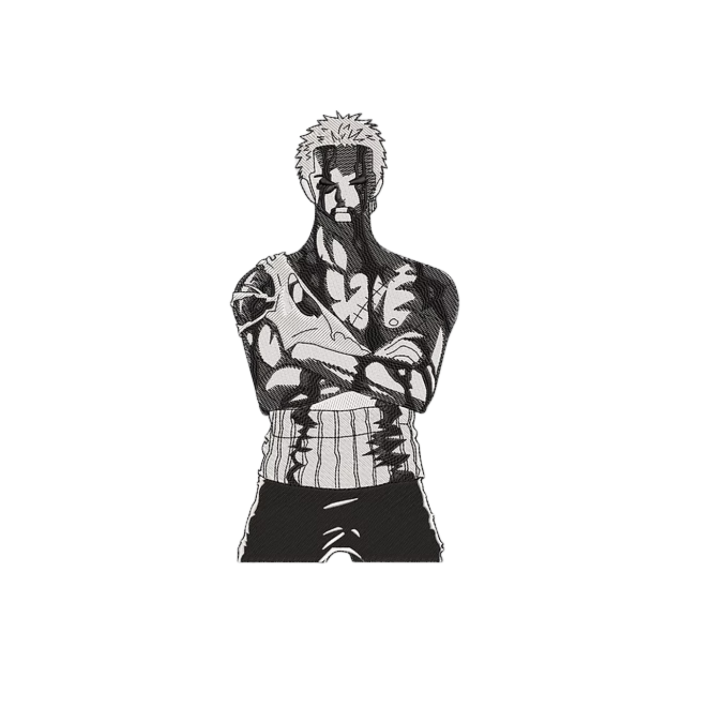 Roronoa Zoro Custom - One Piece - Broderie