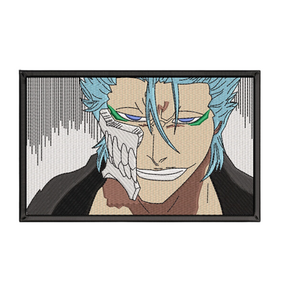 Grimmjow Jaegerjaquez Custom - Bleach - Broderie