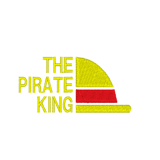 The Pirate King - One Piece - Petite Broderie