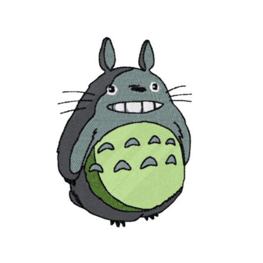 Totoro Custom - Mon Voisin Totoro - Petite Broderie