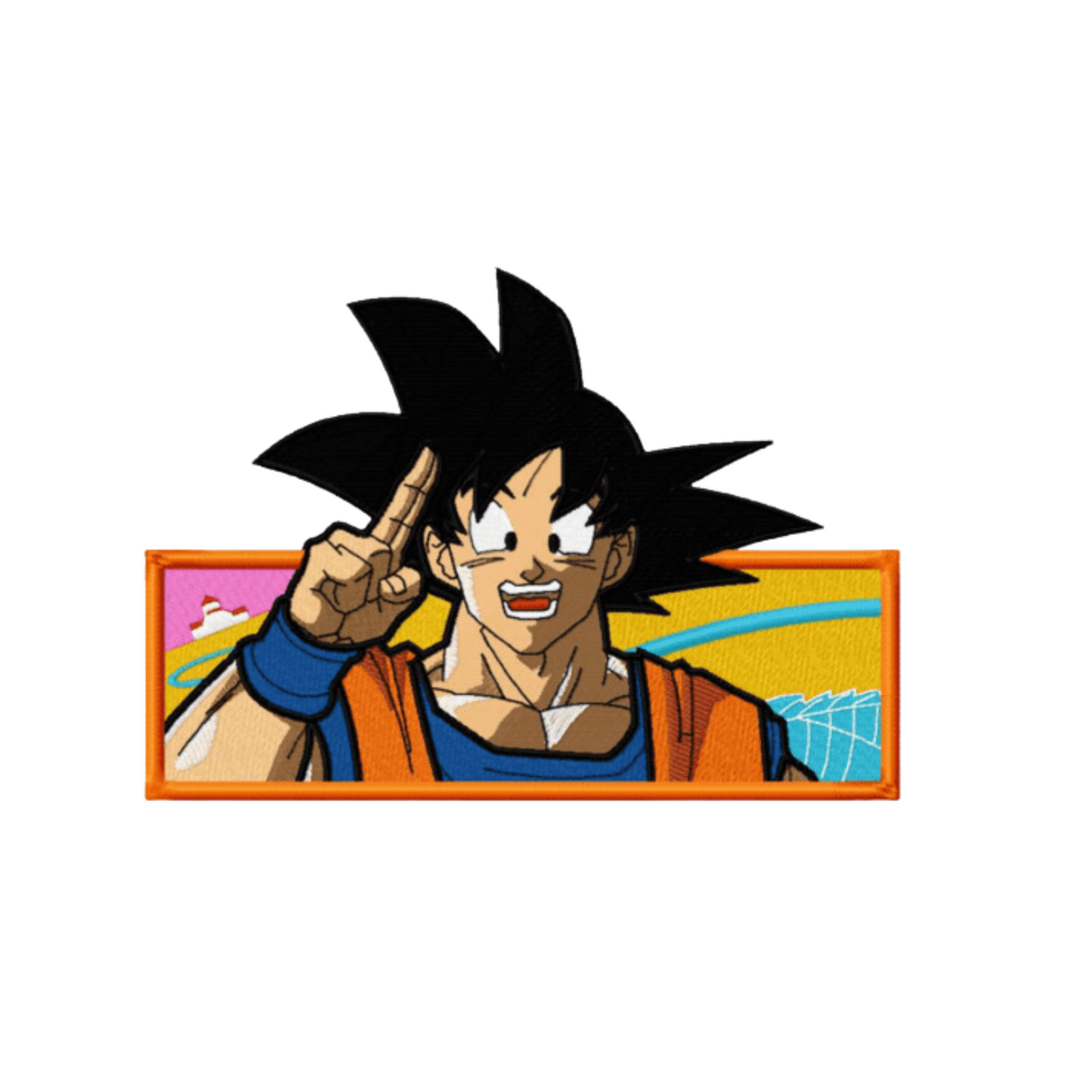 Goku Custom - Dragon Ball - Broderie