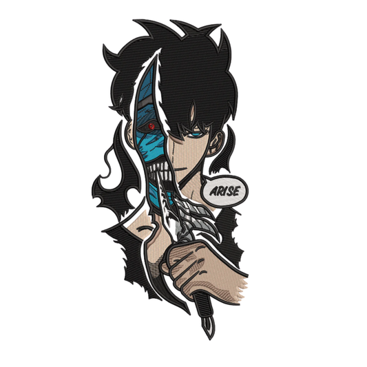 Jinwoo x Statue - Solo Leveling - Broderie