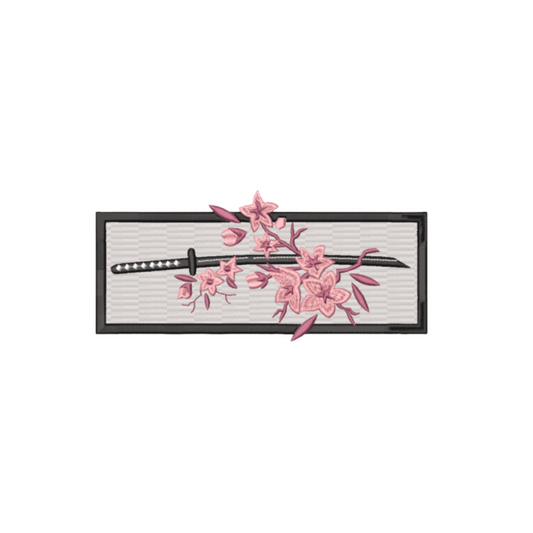 Sakura Sword Custom - Broderie