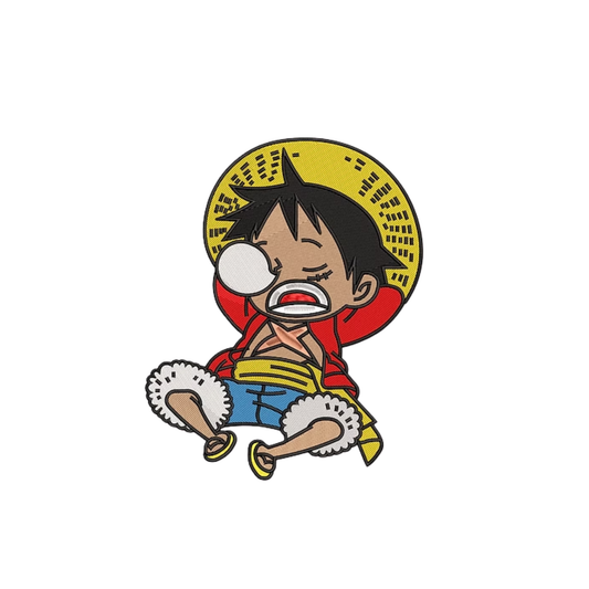 Luffy Custom - One Piece - Broderie