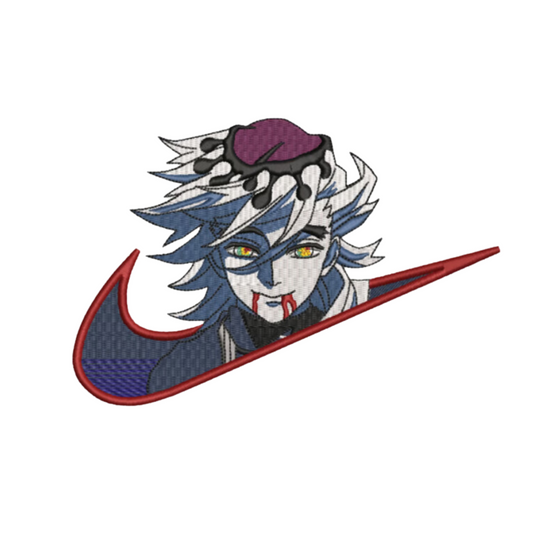 Douma custom - Demon Slayer - Broderie