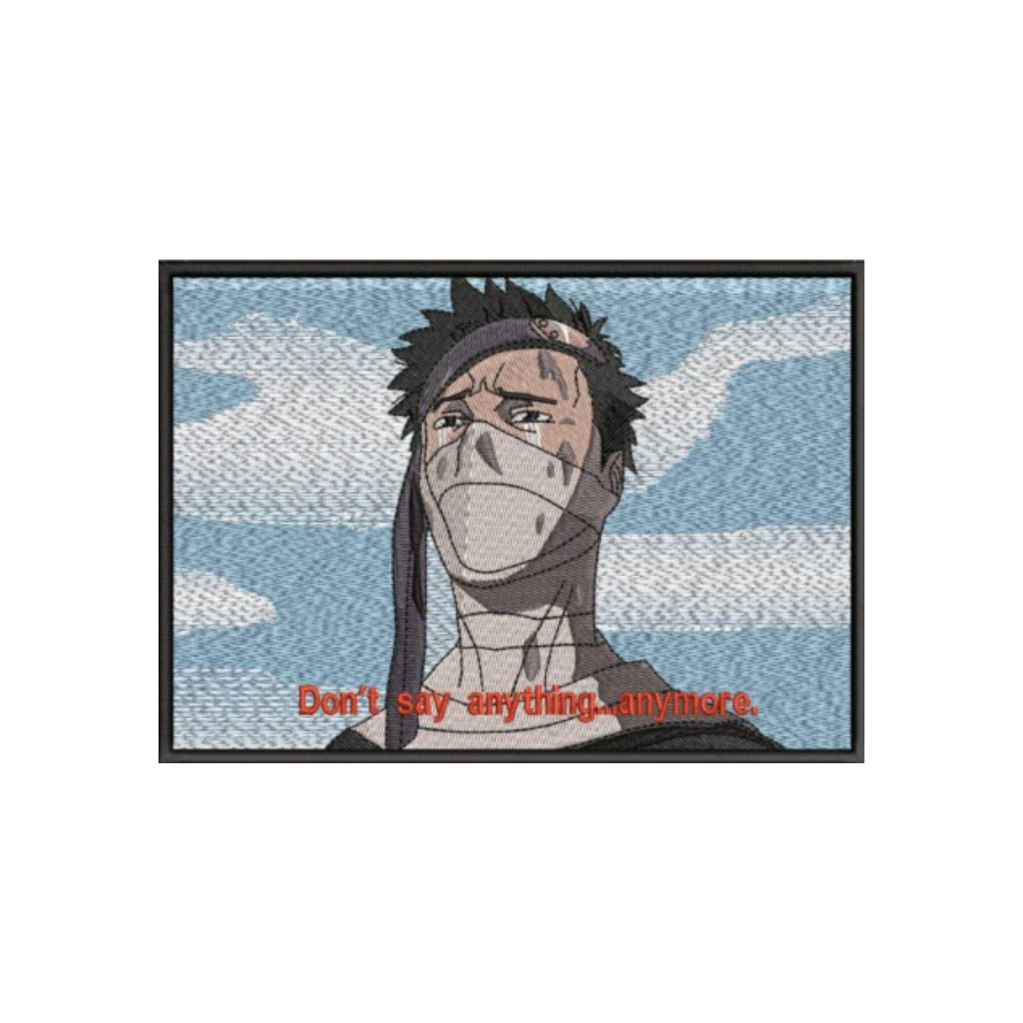 Zabuza Custom - Naruto - Broderie