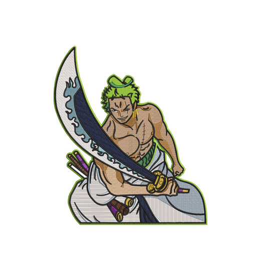 Roronoa Zoro Custom - One Piece - Broderie