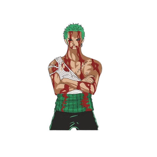 Roronoa Zoro Custom - One Piece - Broderie