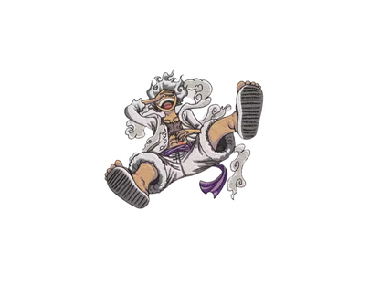 Luffy Custom - One Piece - Broderie