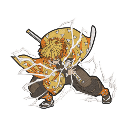 Zenitsu custom - Demon Slayer - Broderie