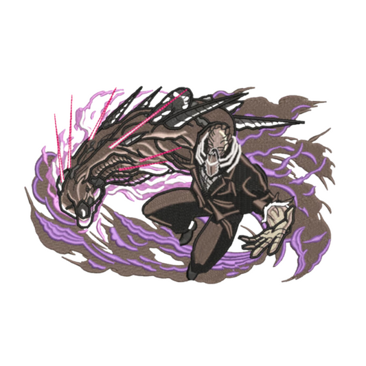 All For One custom - My Hero Academia - Broderie