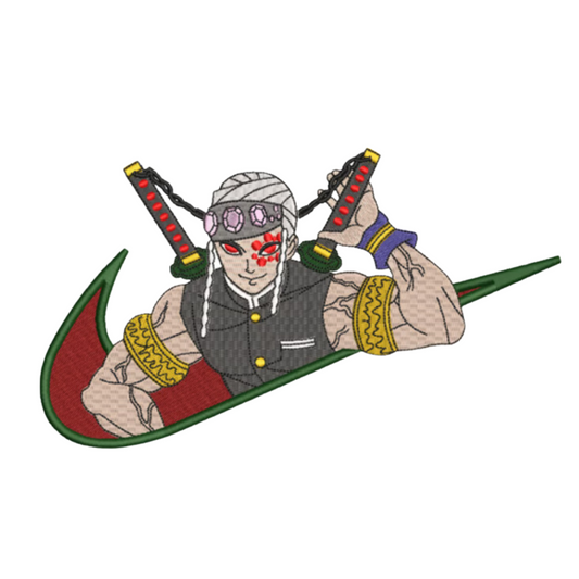 Tengen Uzui custom - Demon Slayer - Broderie