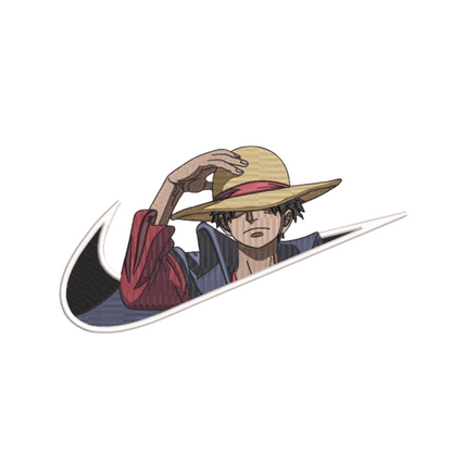 Luffy custom - One piece - Broderie