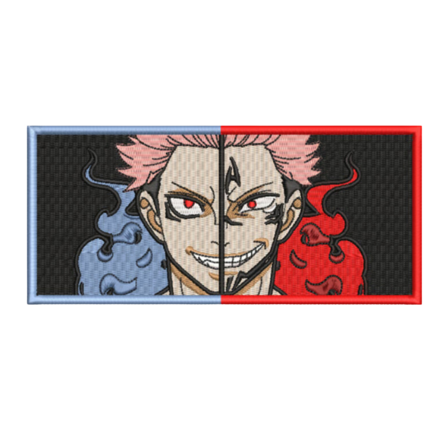 Itadori and Sukuna custom - Jujutsu Kaisen - Broderie