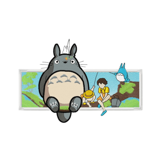 Totoro Custom - Mon Voisin Totoro - Broderie