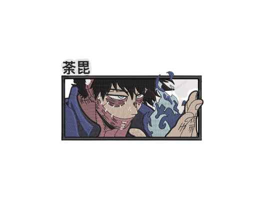 Dabi Custom - My Hero Academia - Broderie