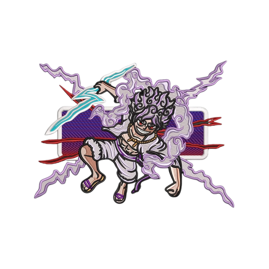 Luffy custom - One piece - Grande Broderie